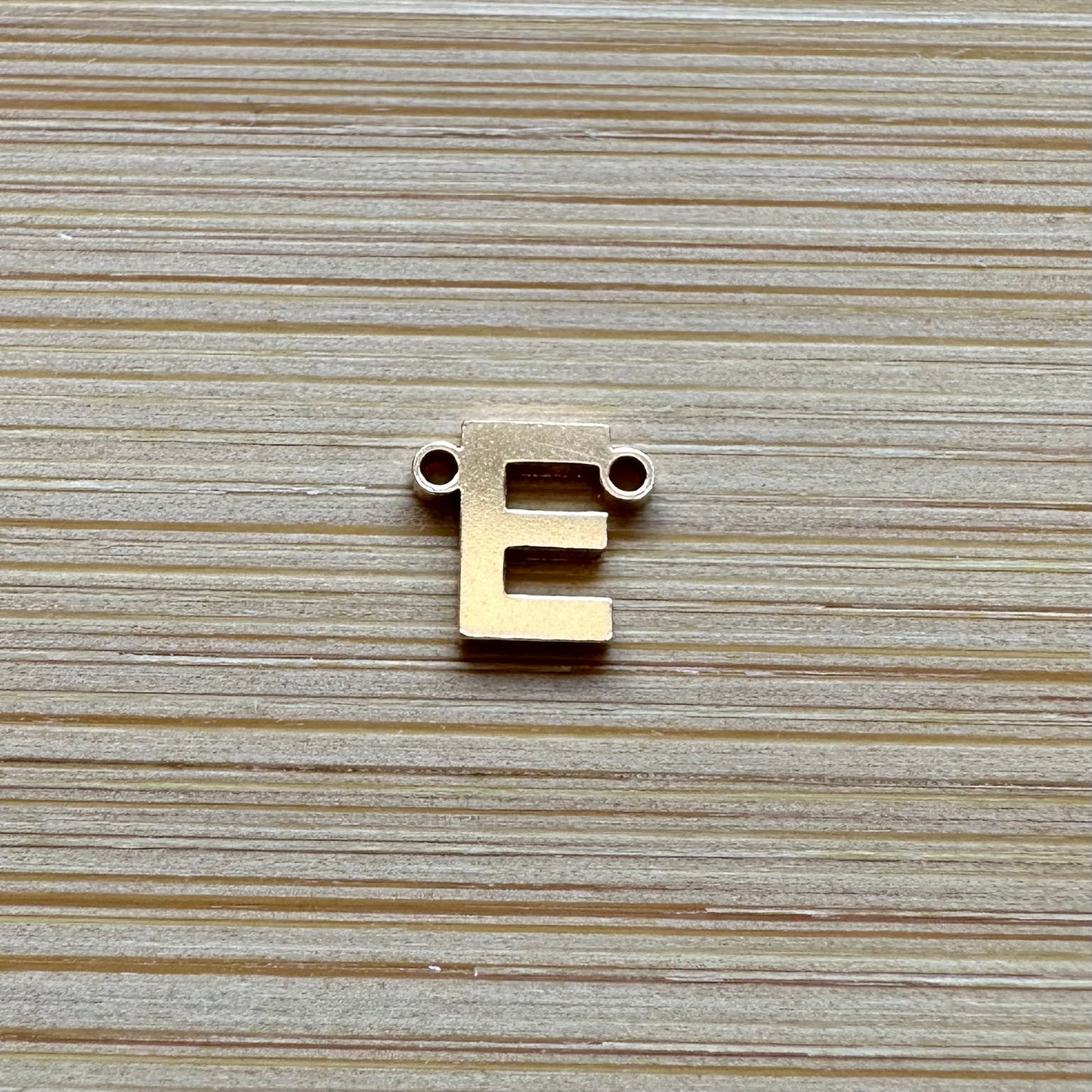 14K Gold Filled Letter Connector