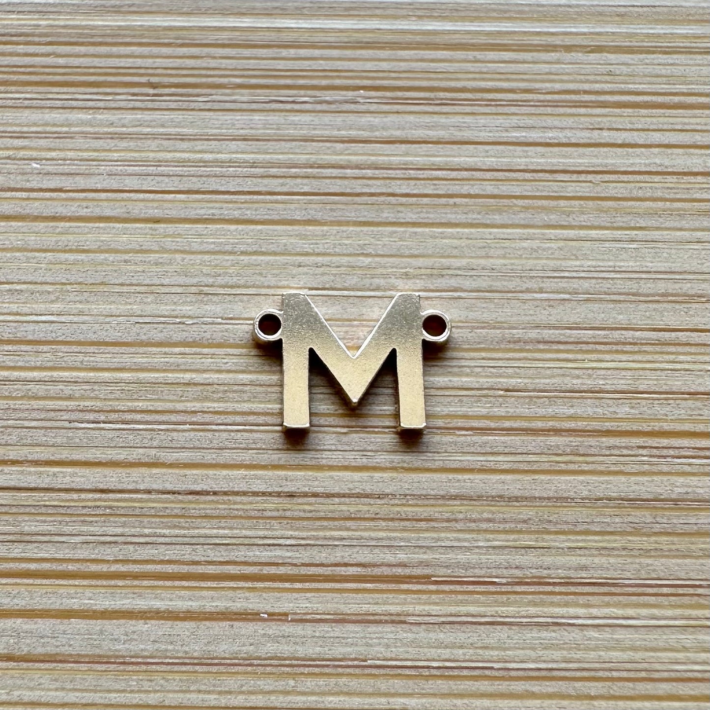 14K Gold Filled Letter Connector