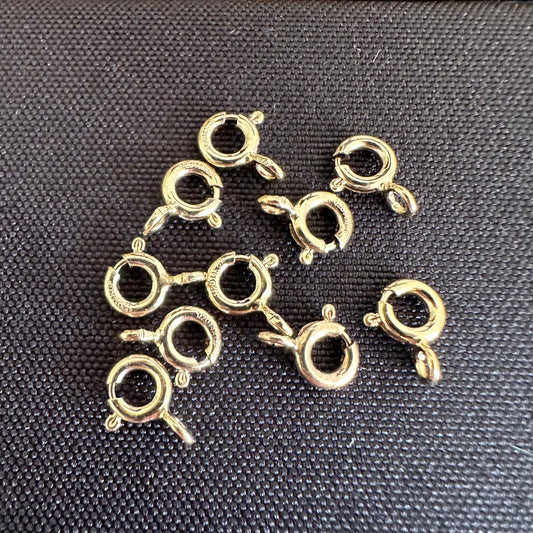 14K Gold Filled Spring Clasp