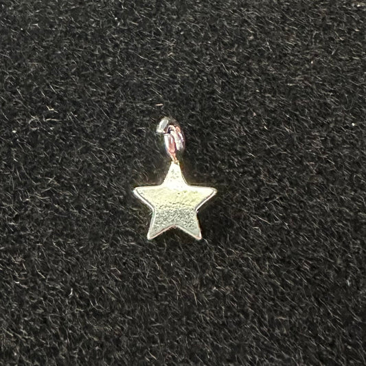 925 Sterling Silver Star Charm