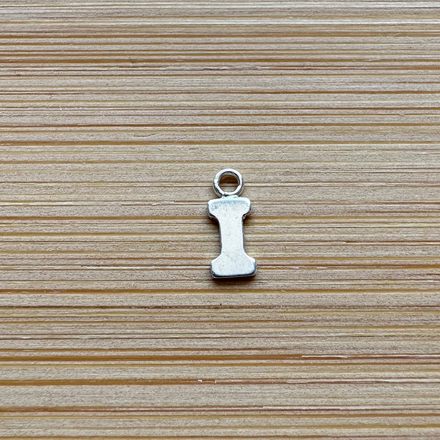 925 Sterling Silver Letter Charm