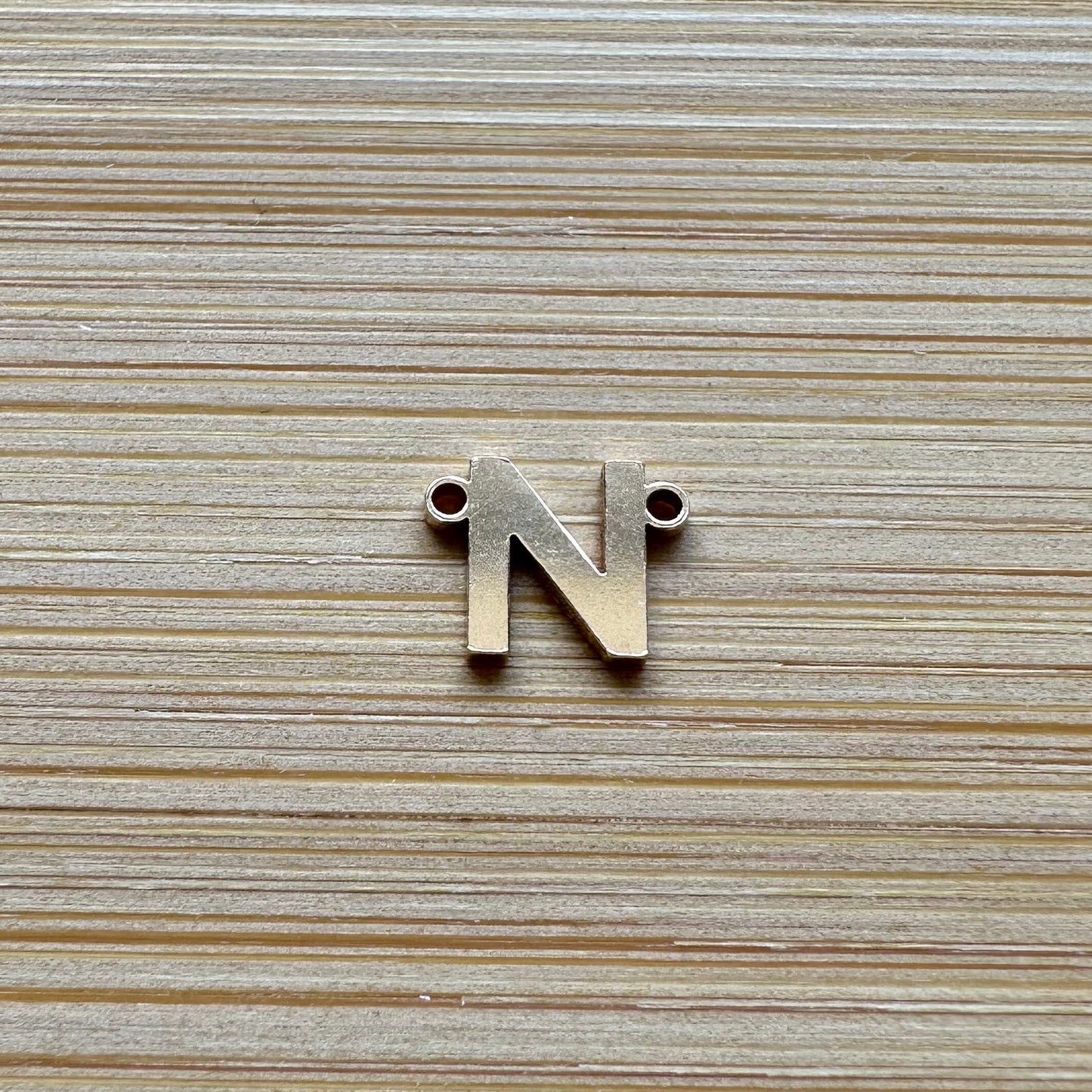 14K Gold Filled Letter Connector