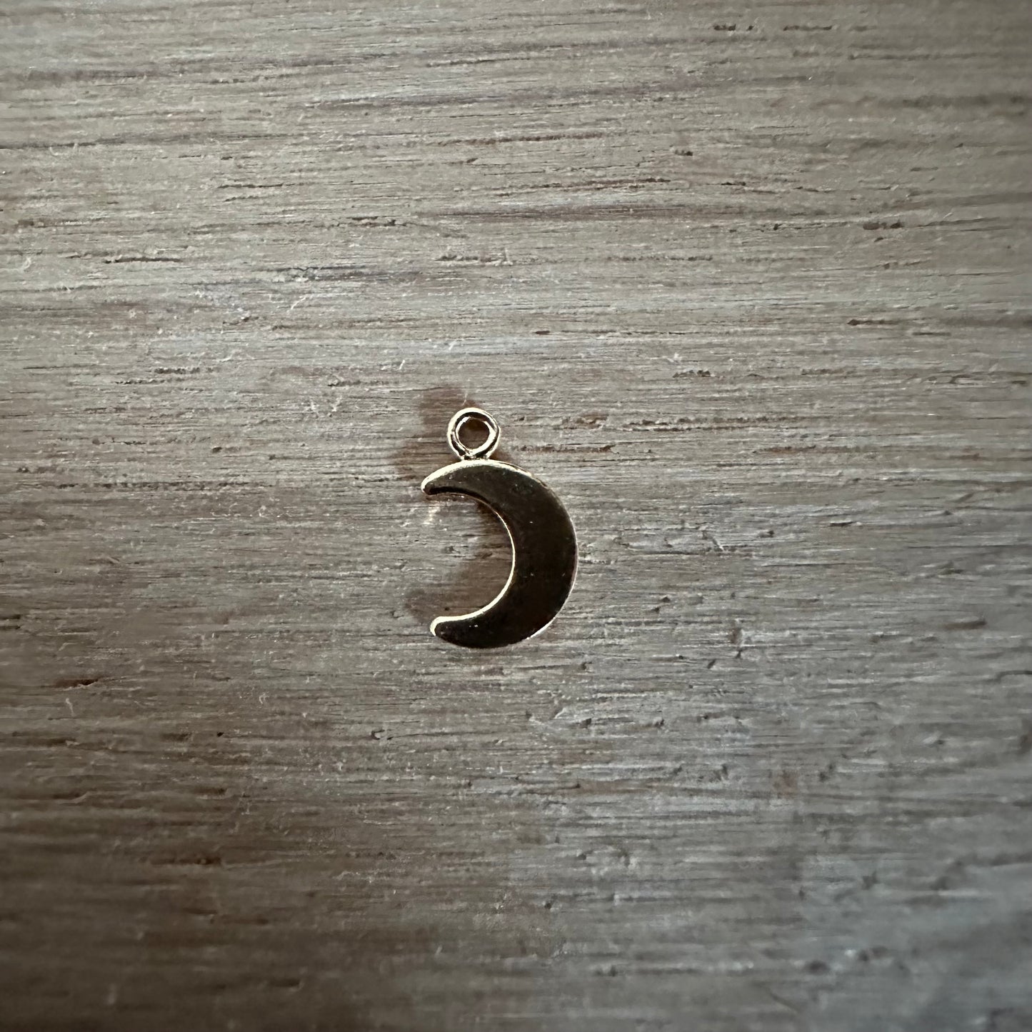 14k Gold Filled Moon Charm