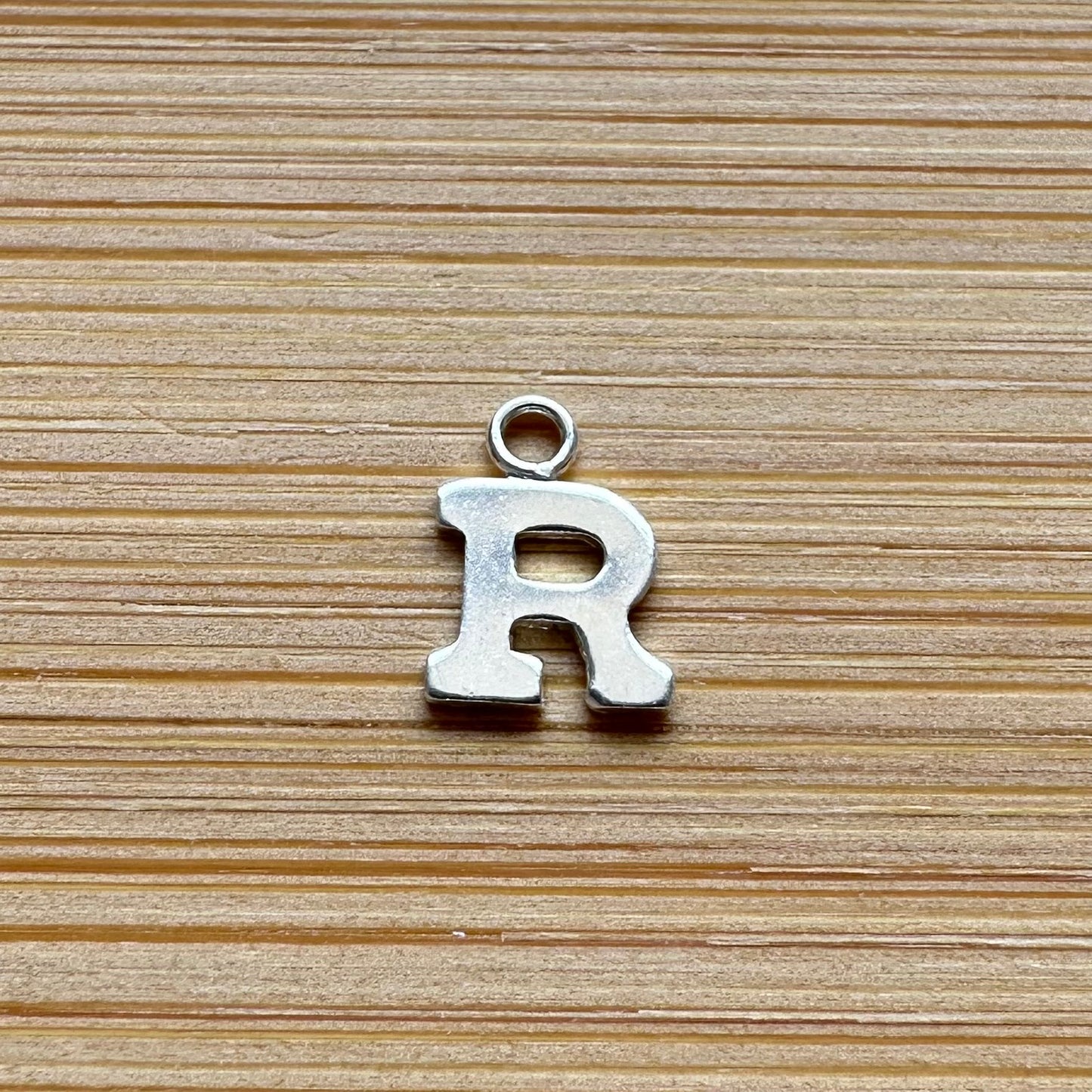 925 Sterling Silver Letter Charm