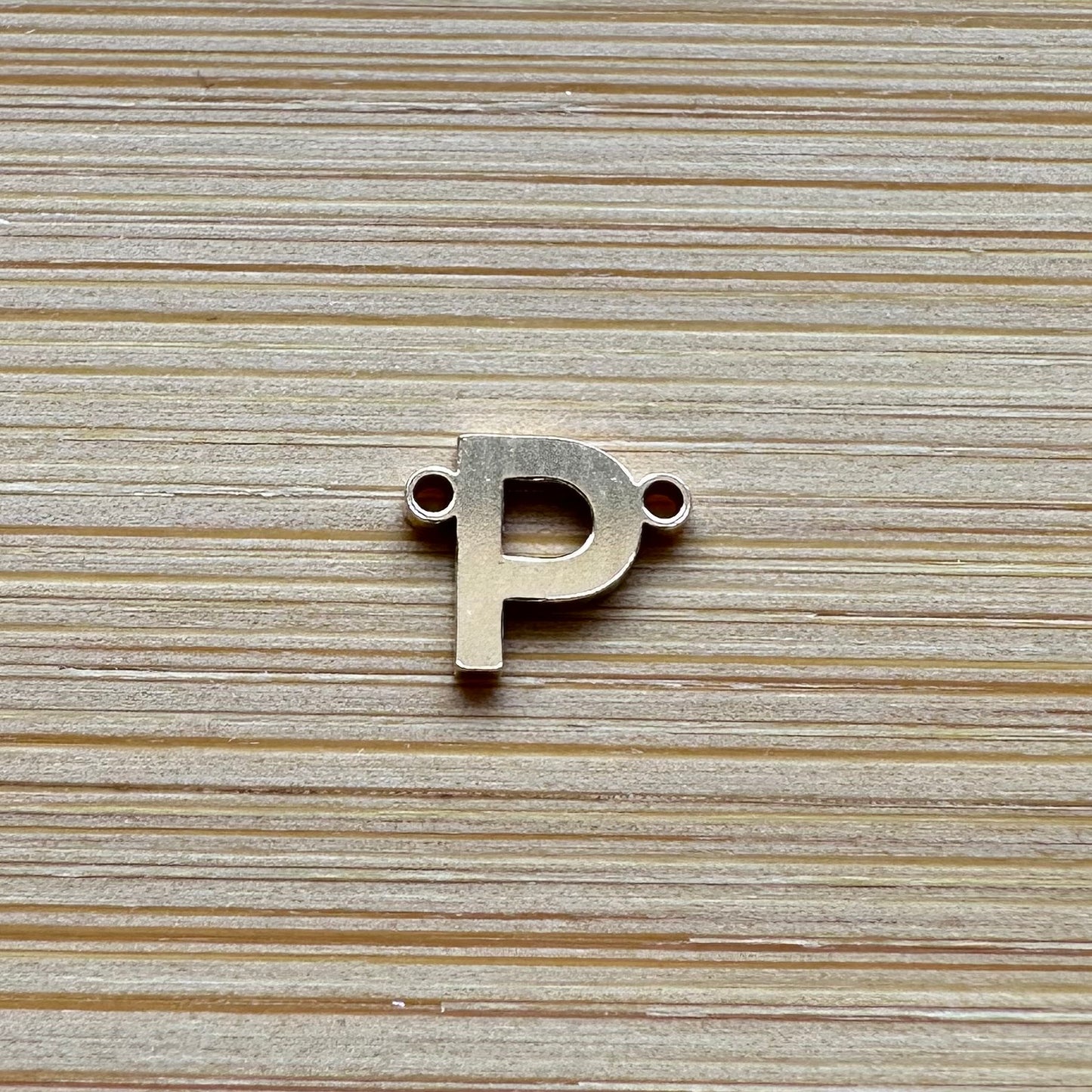 14K Gold Filled Letter Connector