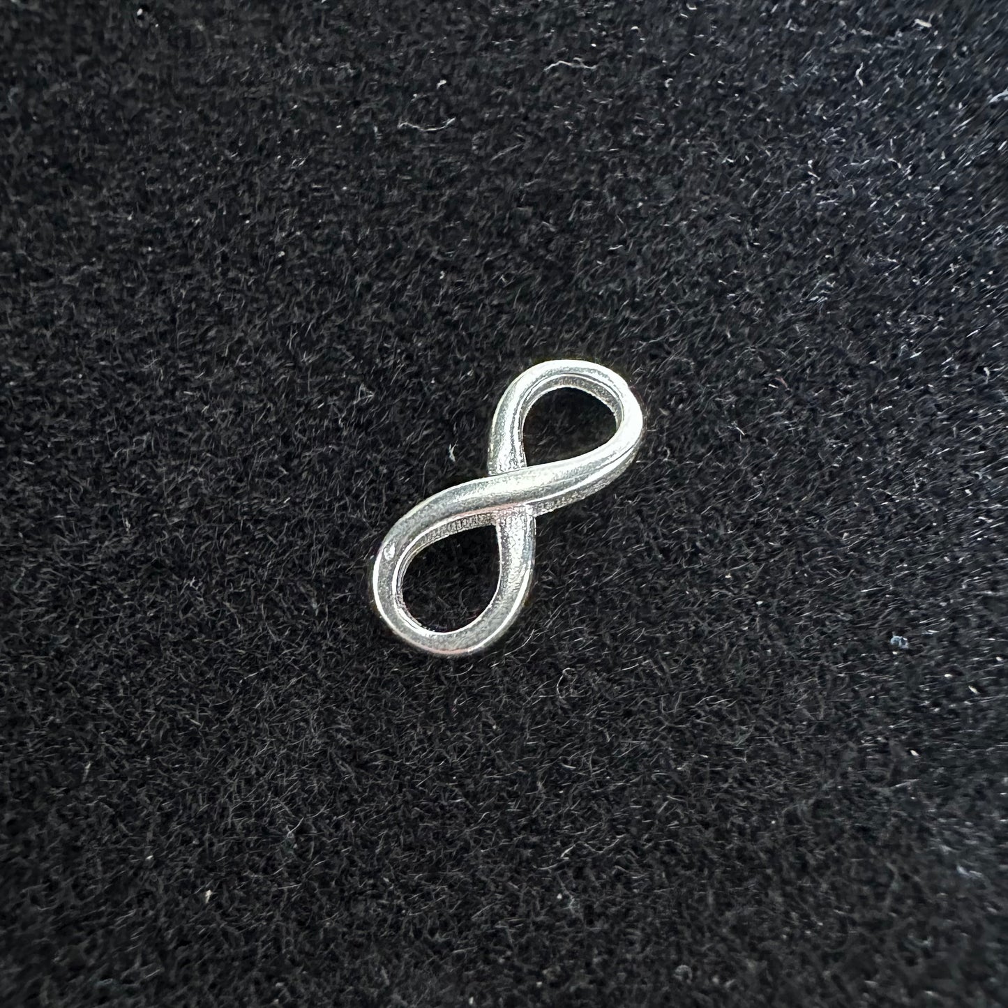 925 Sterling Silver Filled Infinity Connector