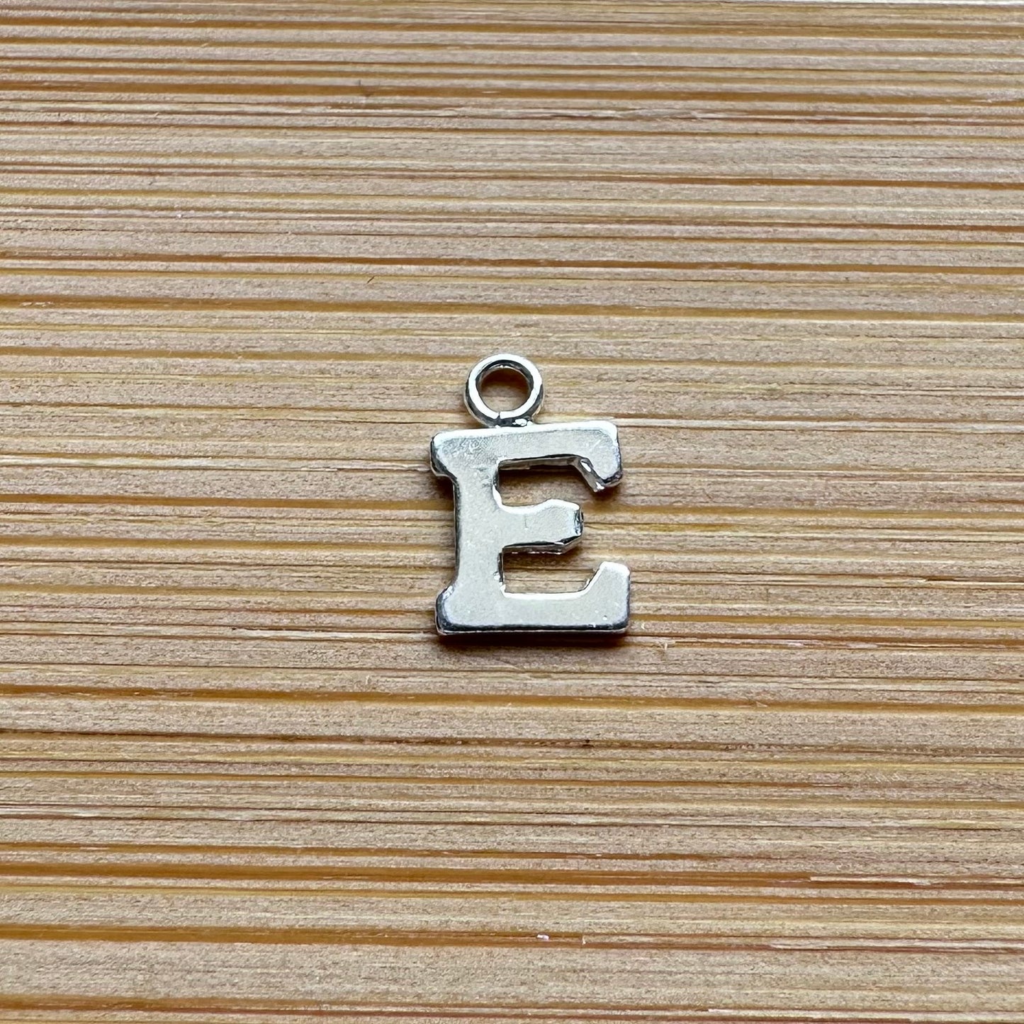 925 Sterling Silver Letter Charm