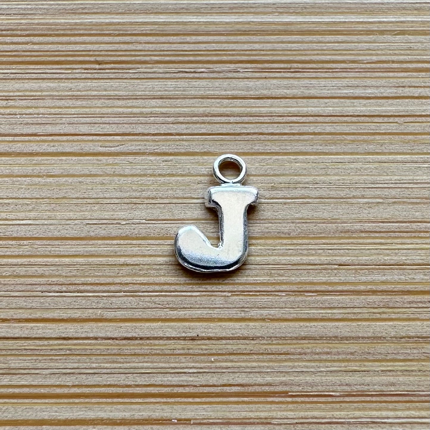 925 Sterling Silver Letter Charm