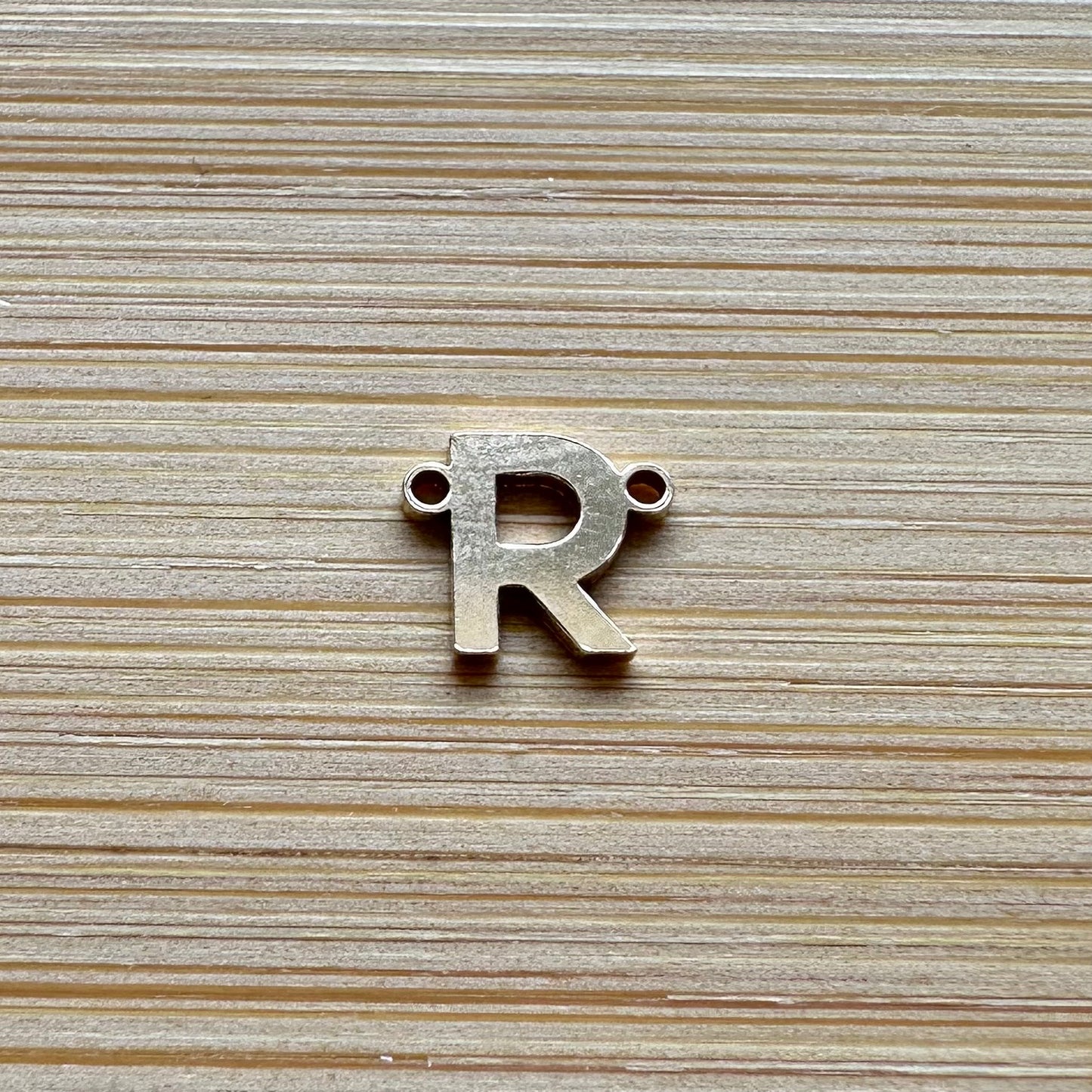 14K Gold Filled Letter Connector