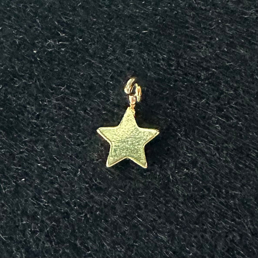 14K Gold Filled Star Charm