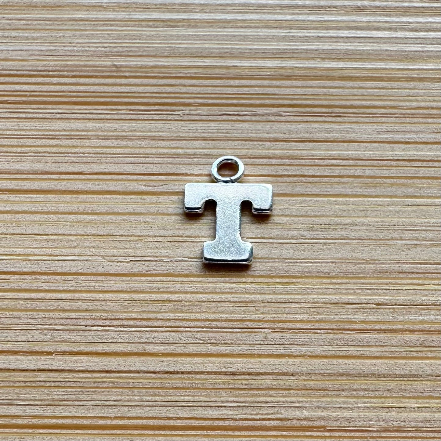 925 Sterling Silver Letter Charm