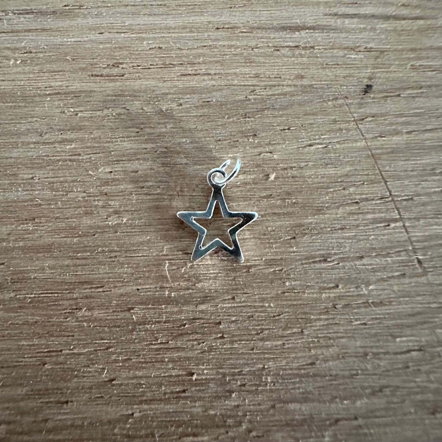 925 Sterling Silver Hollow Star