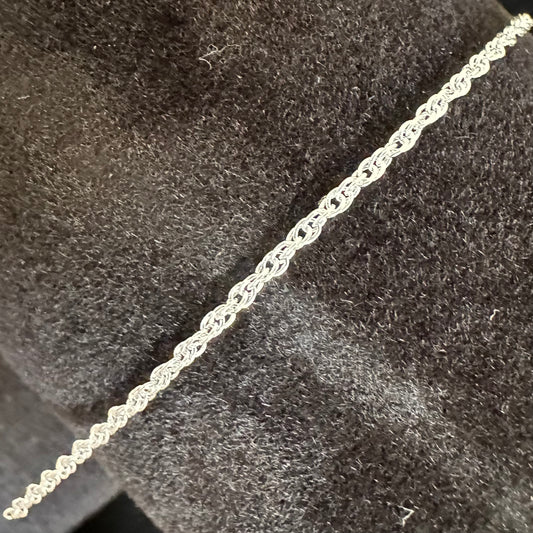 925 Sterling Silver Rope Chain